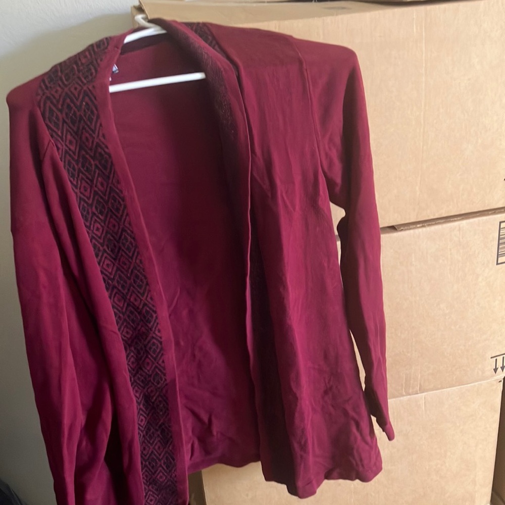 FINAL MARKDOWN Croft and barrow open front cardigan xl